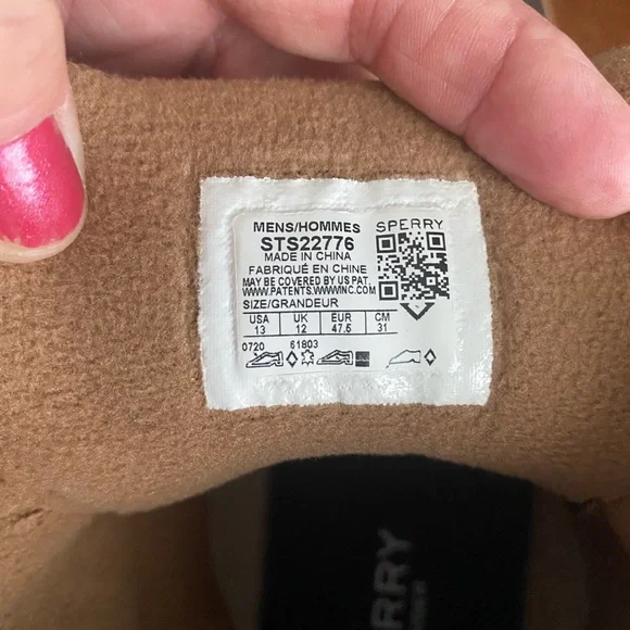 Sperry Men's Brown and Tan breakwater Boots size 13 NWT - Picture 5 of 6